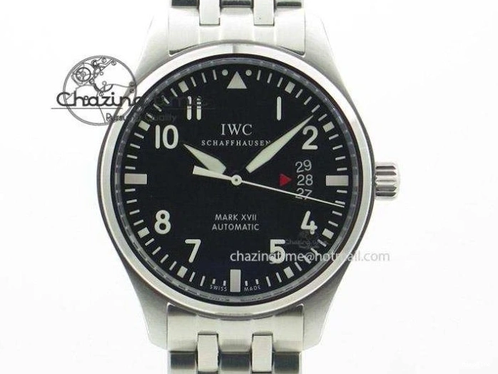 MIROTIME 0418 Original Pilot’s Watch Laureus Blue Ceramic IW328101 ZF 1:1 Best Edition on Blue Nylon Strap A 7027